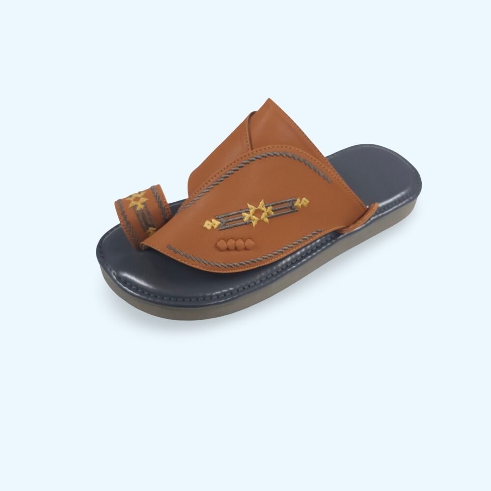 Seals embroidered slipper for men - Image 3